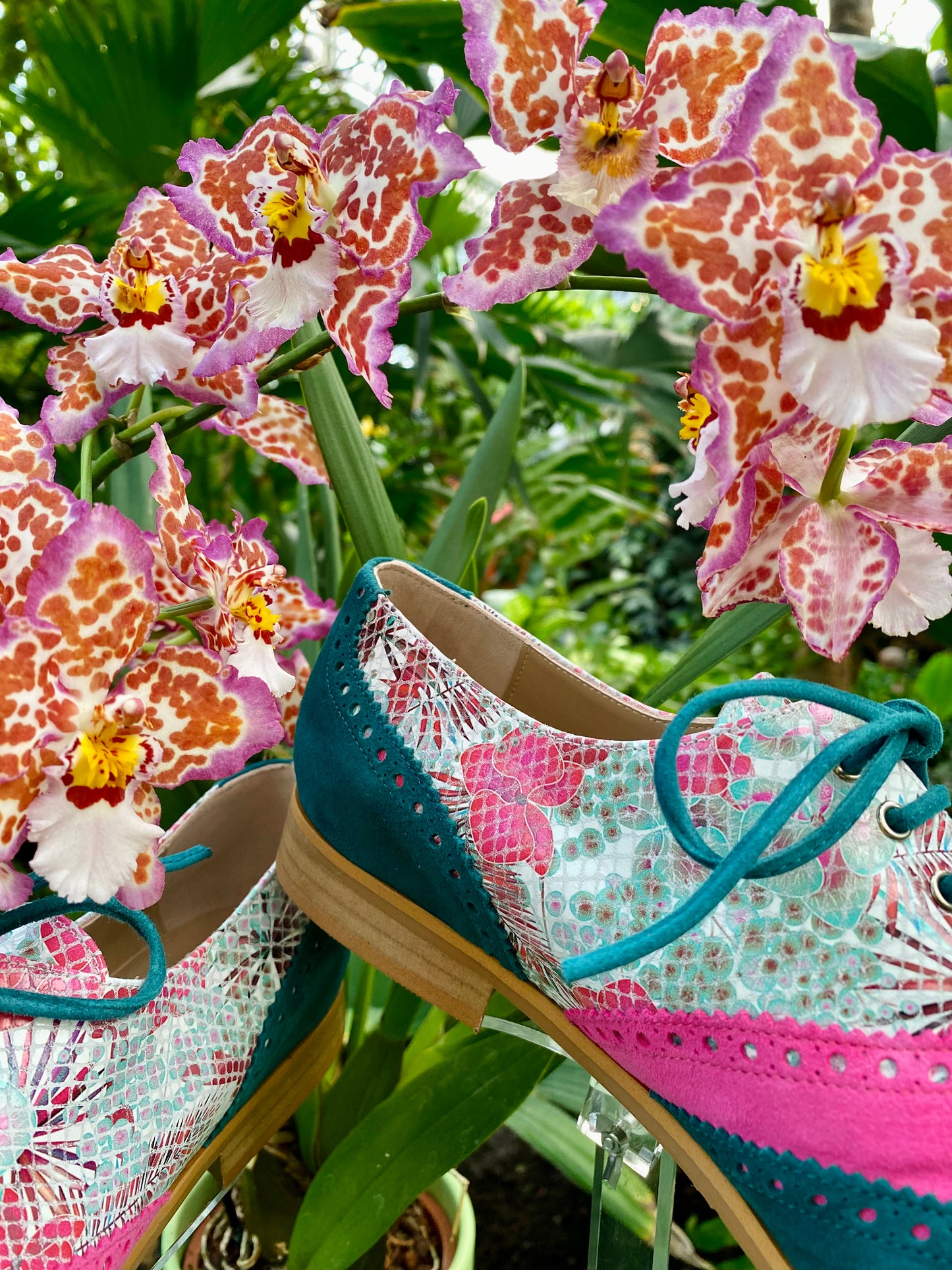 Orchid Oxfords
