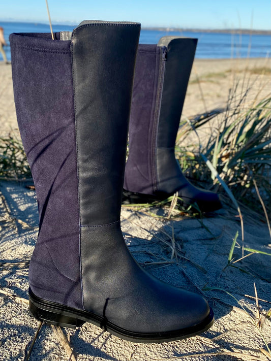 Midnight Blue Boots