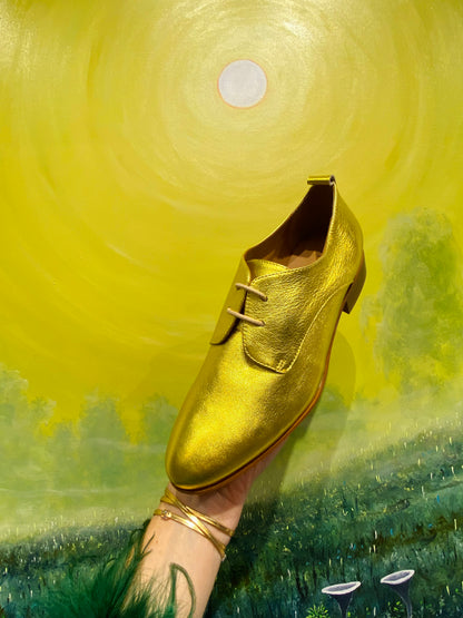 Golden Derby Shoes
