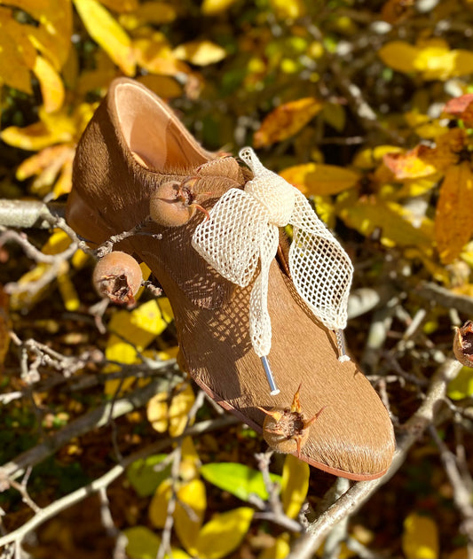 Camel Derby Shoes