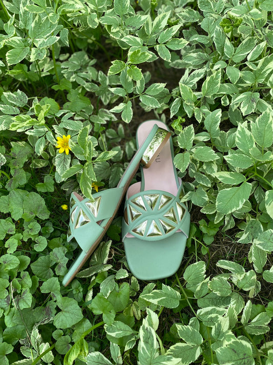 Mint Green Sandals