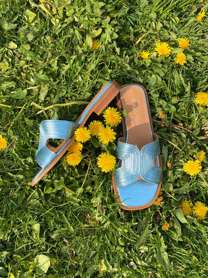 Sky Blue Sandals