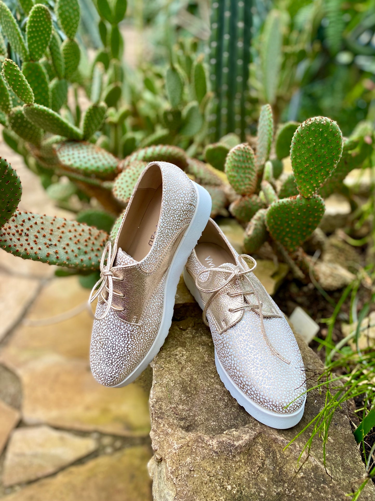 Rose Gold Sneakers