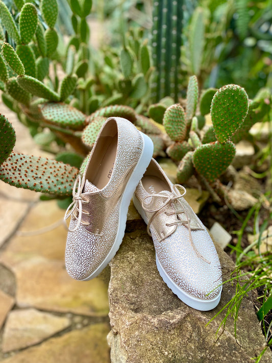 Rose Gold Sneakers