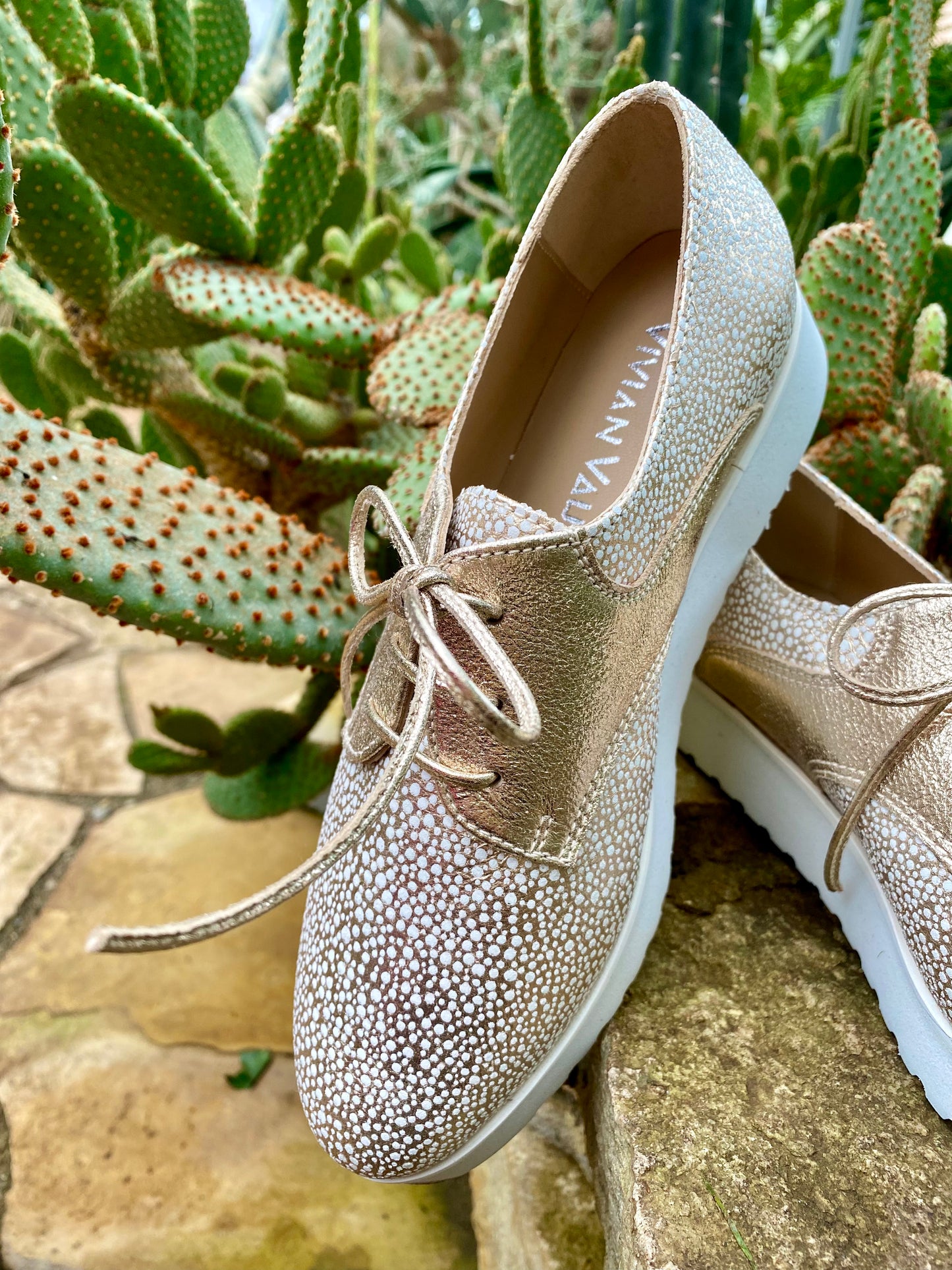Rose Gold Sneakers