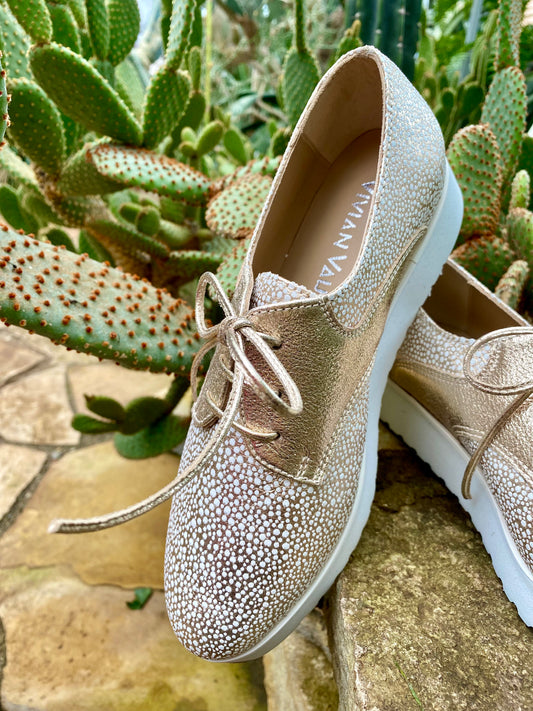 Rose Gold Sneakers