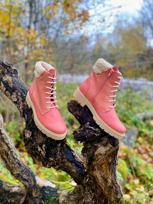 Peach Booties
