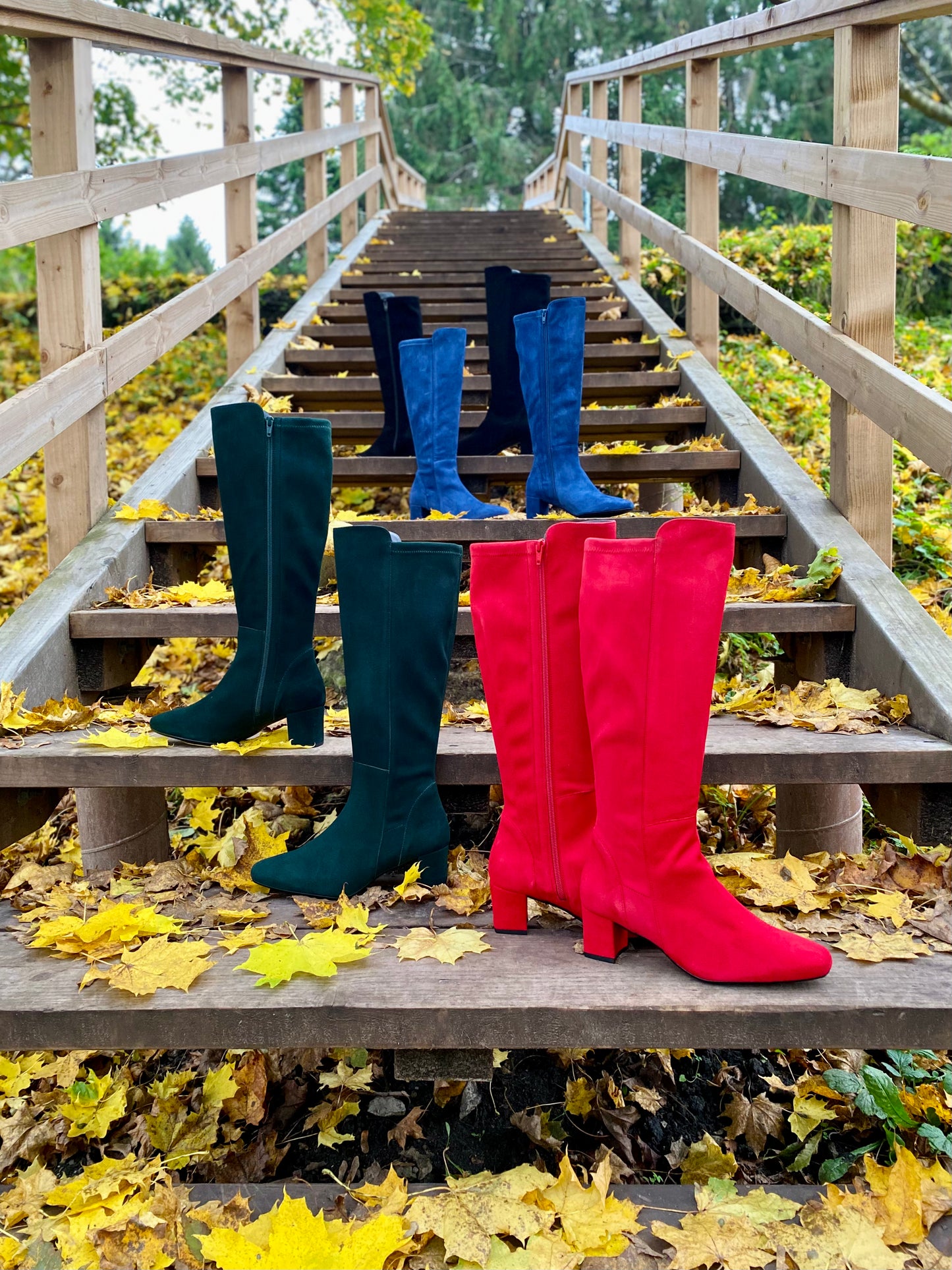 Black Suede Boots