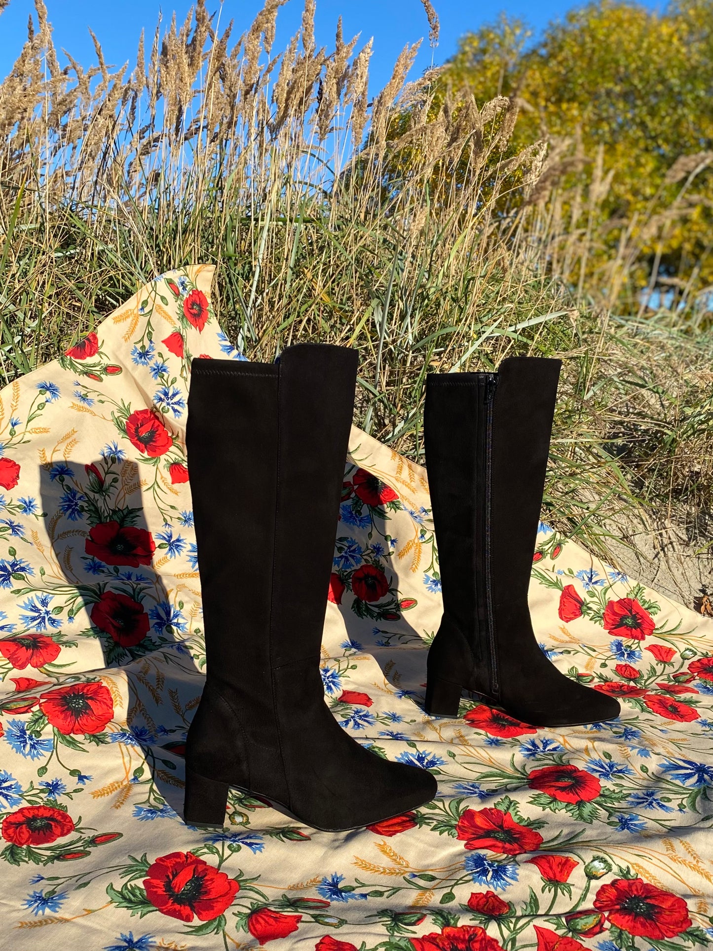 Black Suede Boots