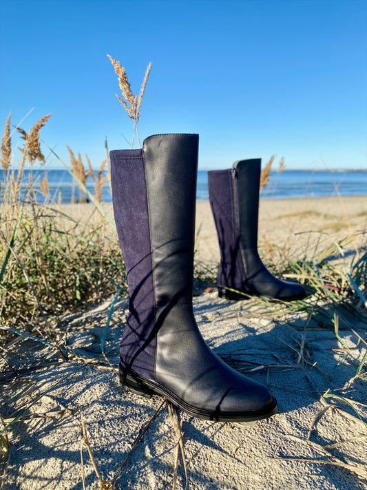 Midnight Blue Boots