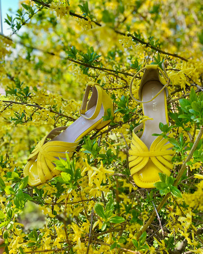 Forsythia Sandals with Anklestrap