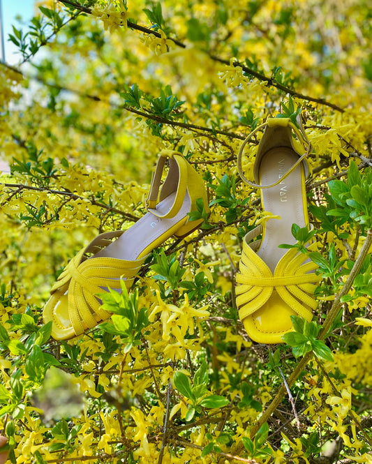 Forsythia Sandals with Anklestrap