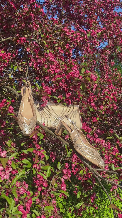 Sparkling Slingbacks
